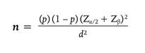 Sample Size Formula for Hypothesis Testing
