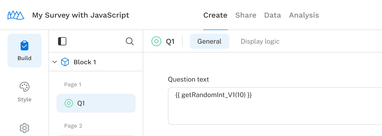 Using Java Script Functions