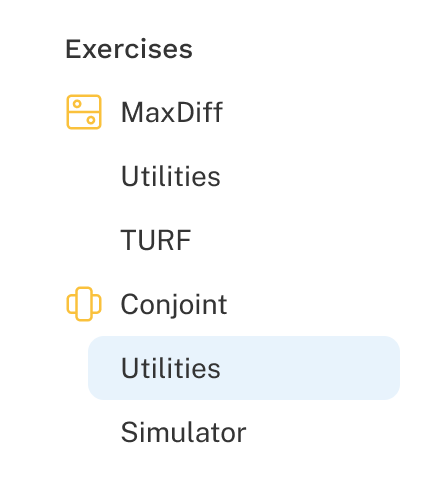 Go to analysis, then click on the exercise analysis tab to find the CBC utilities.